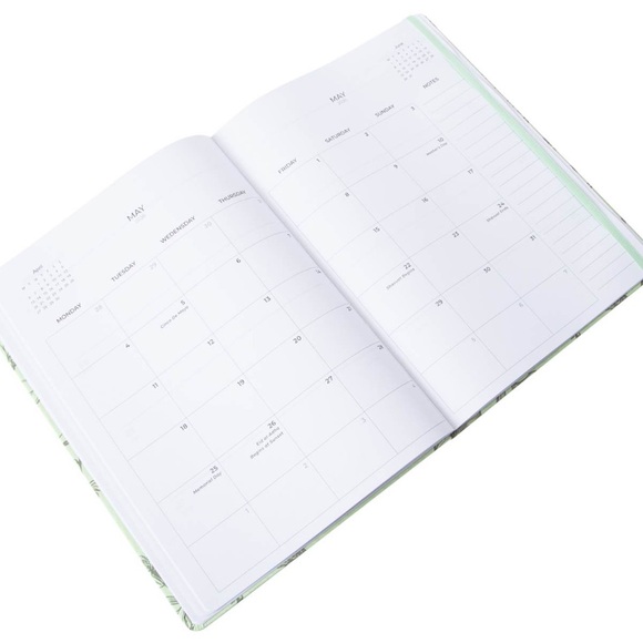 2026 Planner Book - Pink Snake Print or Green Floral - Picture 9 of 11